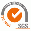 SGS Logo ISO 14001